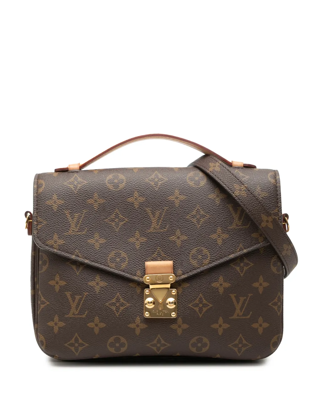 Louis Vuitton Pre-Owned 2020 Monogram Pochette Metis satchel - Marrone