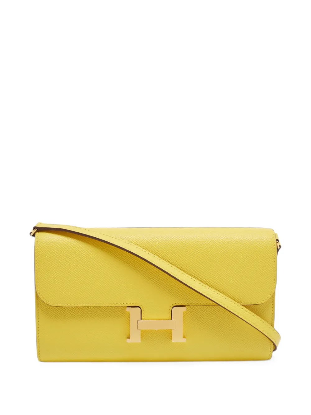 Hermès Pre-Owned 2023 Constance To Go leather cross body bag - Gelb