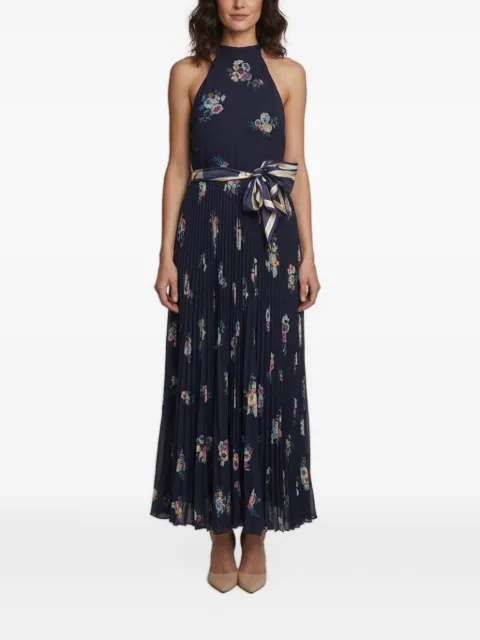 ZIMMERMANN vestido midi con estampado floral