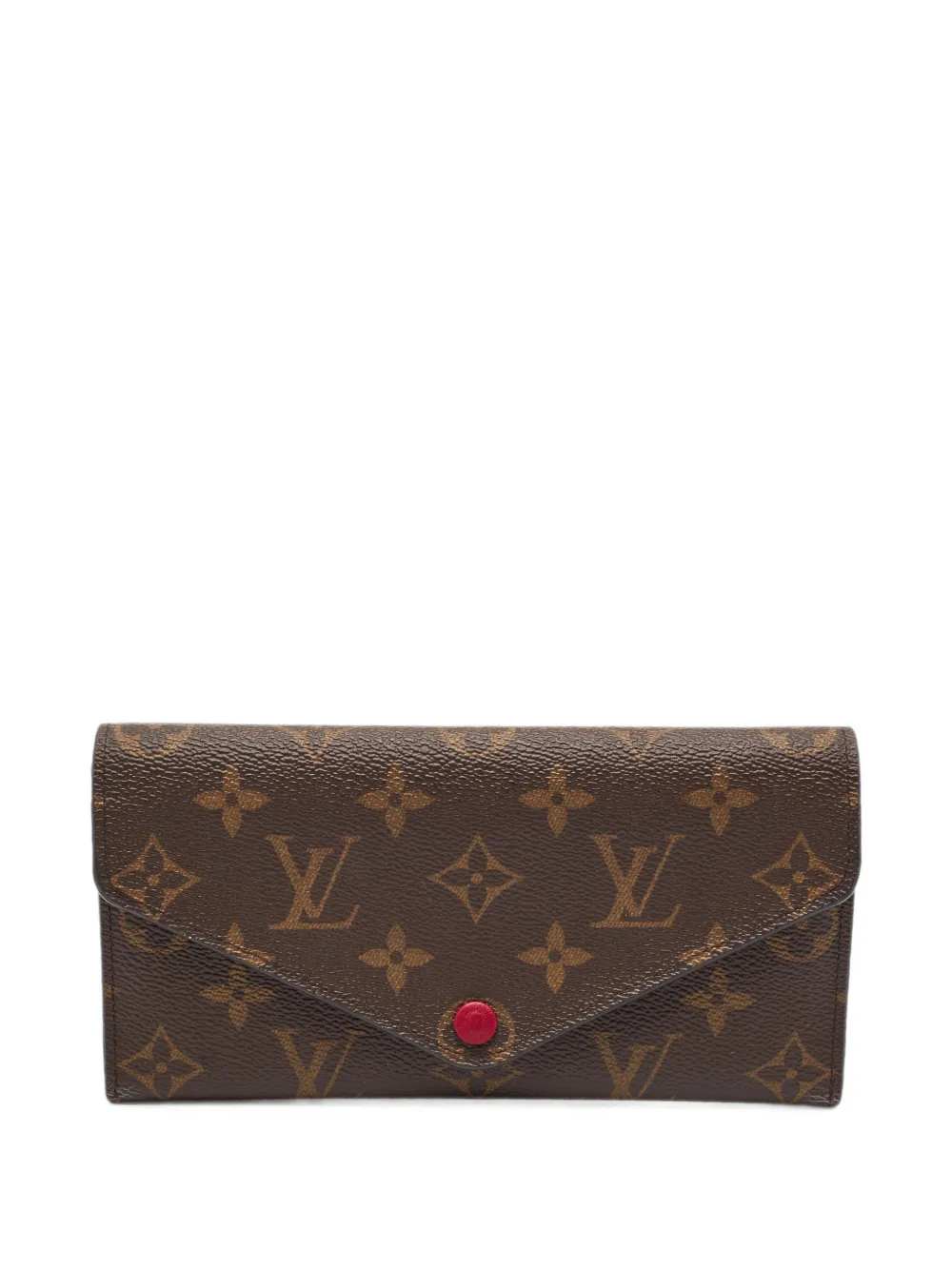 Louis Vuitton Pre-Owned 2018 Josephine Monogram canvas wallet - Marrone