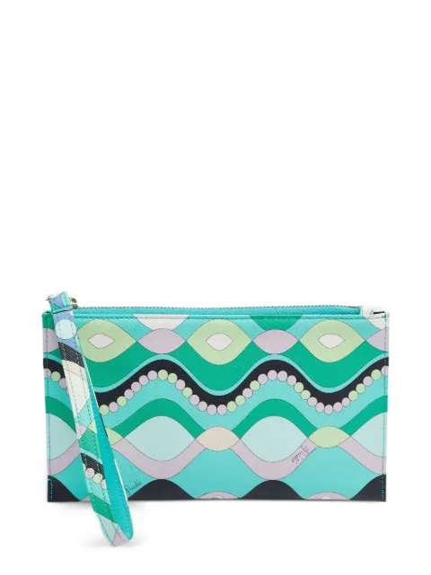 PUCCI Pre-Owned printed wristlet pouch