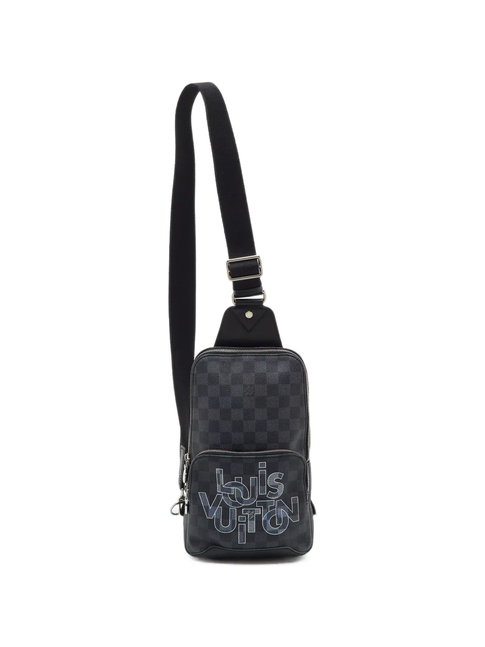 Louis Vuitton Pre-Owned sacoche Avenue Slingbag Damier Graphite (2019) - Noir Louis Vuitton Pre-Owned sacoche Avenue Slingbag Damier Graphite (2019) - Noir