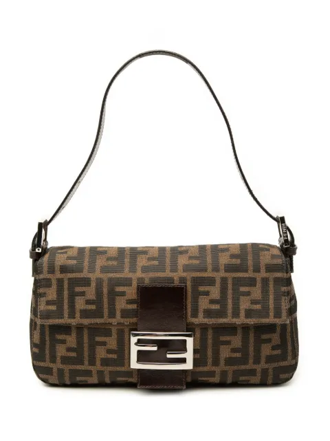 Fendi Pre-Owned 2000-2010 Zucca Canvas Baguette shoulder bag