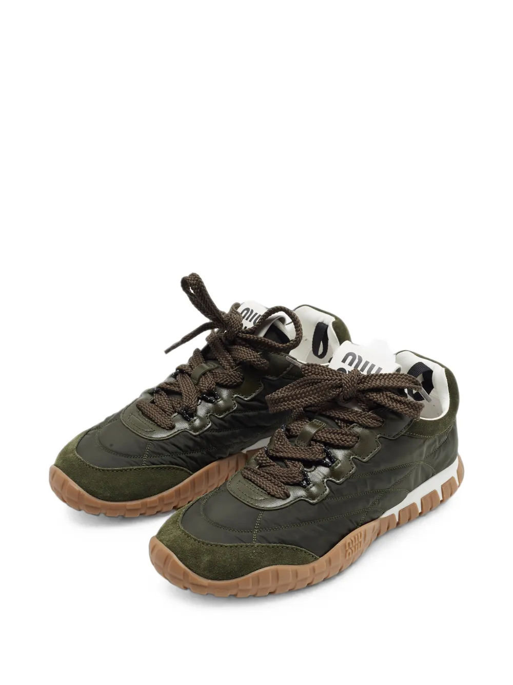 Miu Miu Pre-Owned baskets Tyre - Vert Miu Miu Pre-Owned baskets Tyre - Vert