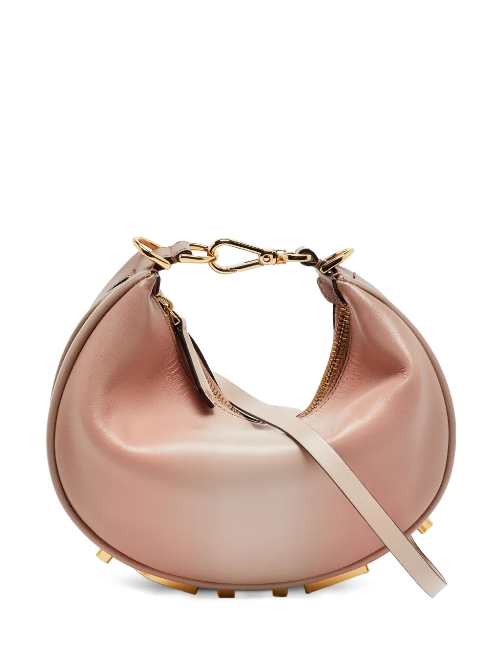 Fendi Pre-Owned 2025 small Fendigraphy ombre shoulder bag - Nude