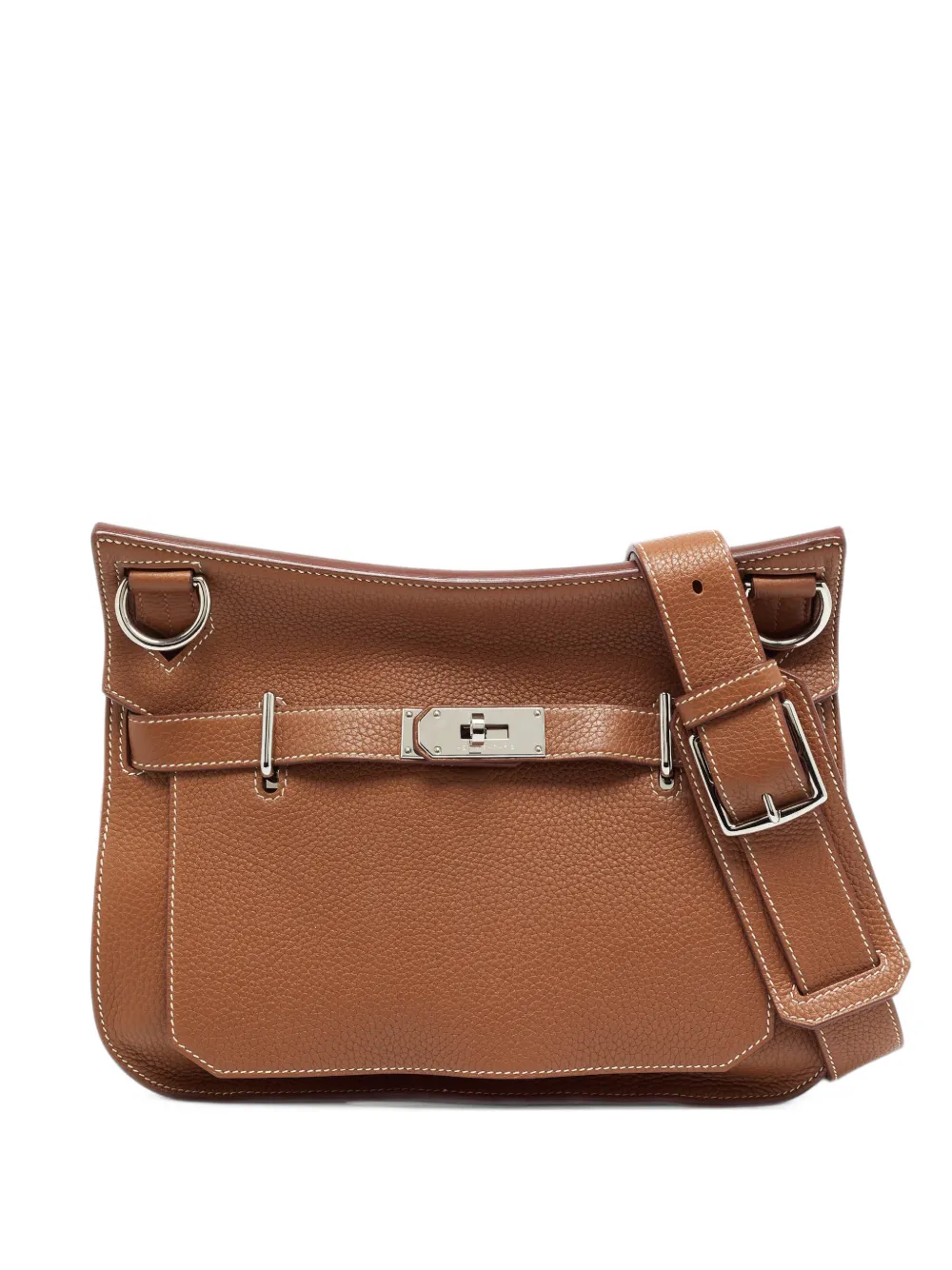 Hermès Pre-Owned 2016 31 Jypsiere turn-lock crossbody bag - Braun