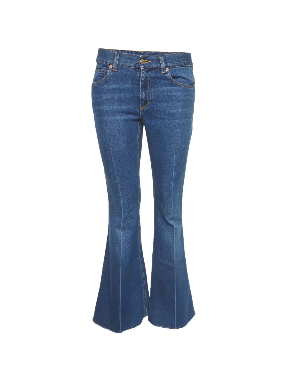 Gucci Pre-Owned faded flared jeans - Bleu Gucci Pre-Owned faded flared jeans - Bleu