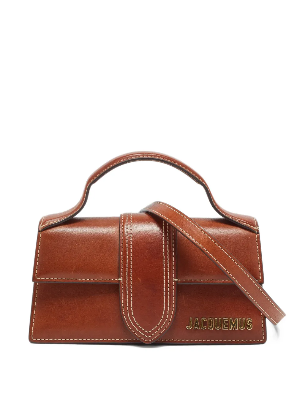 Jacquemus Pre-Owned small Le Bambino tote bag - Marrone