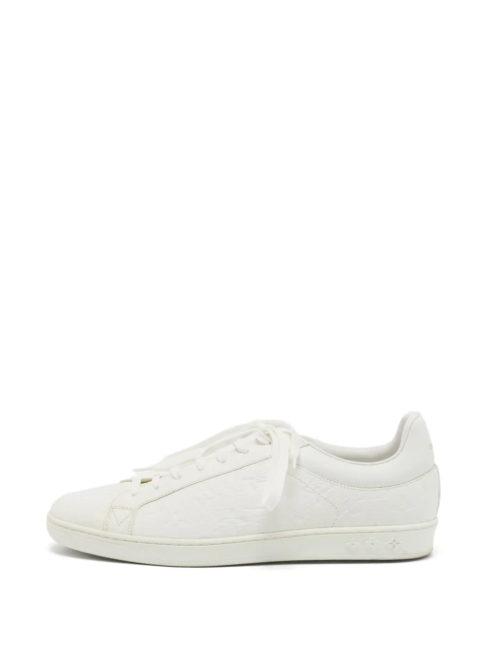 Louis Vuitton Pre-Owned Luxembourg lace-up sneakers - Weiß