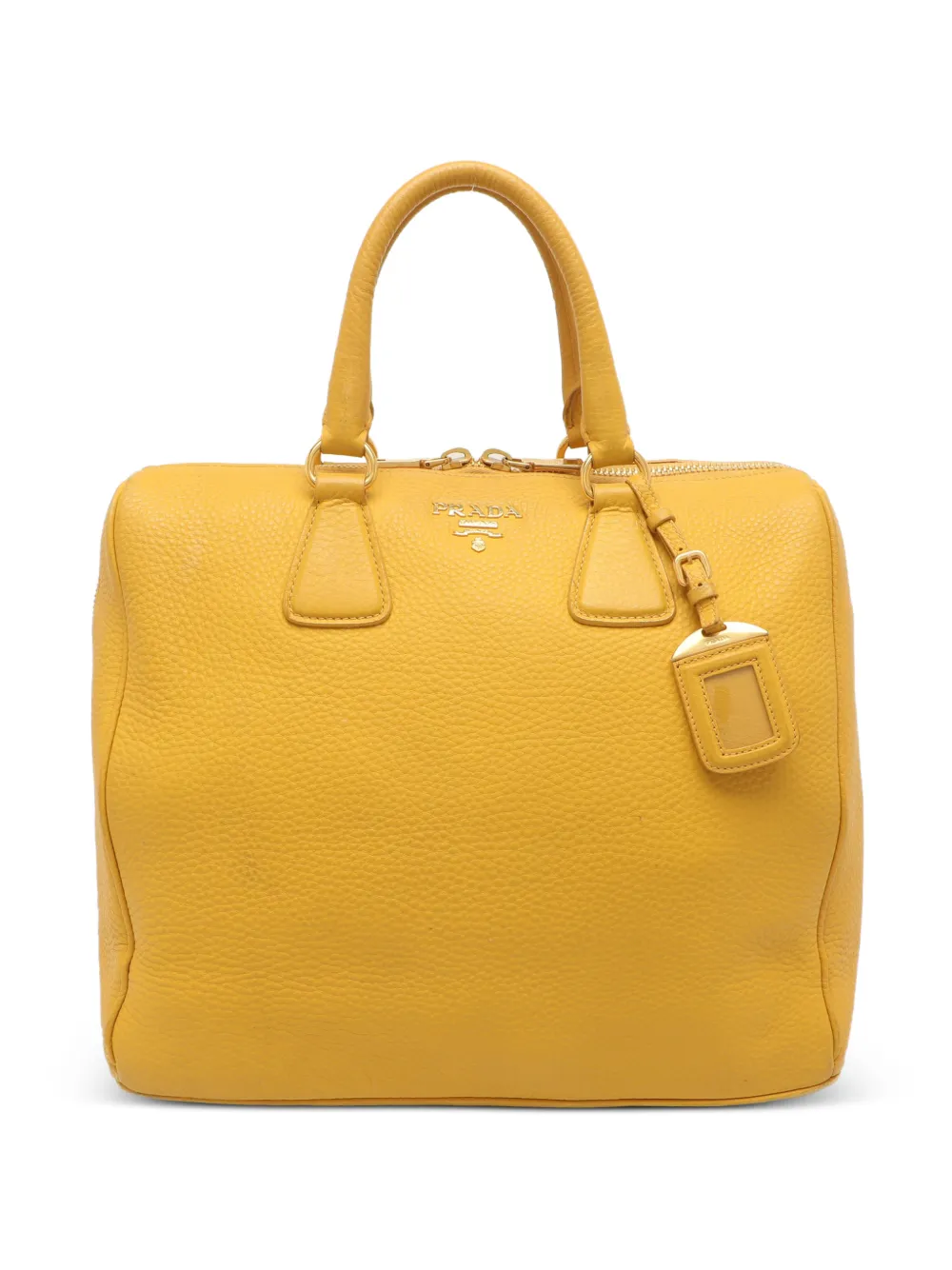 Prada Pre-Owned Vitello Daino tote bag - Giallo