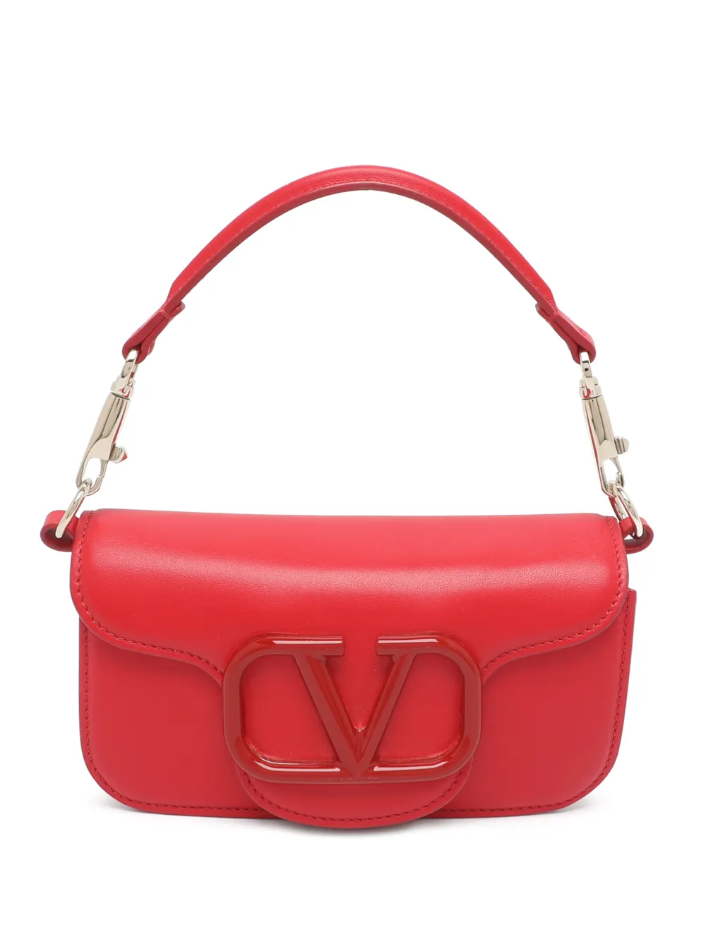 Valentino Garavani Pre-Owned Loco VLogo Signature clutch bag - Rot