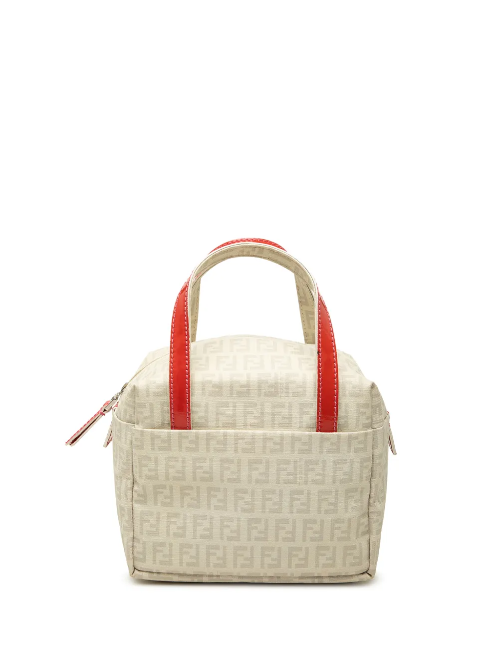 Fendi Pre-Owned 2000-2010 mini Zucchino Spalmati Handtasche - Weiß