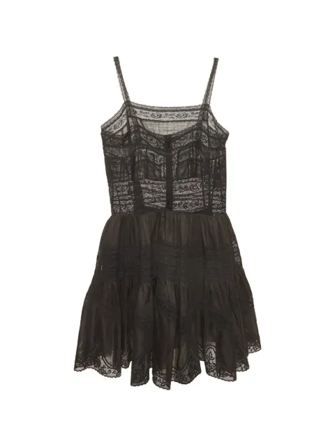 ZIMMERMANN Halliday lace ruffled mini dress