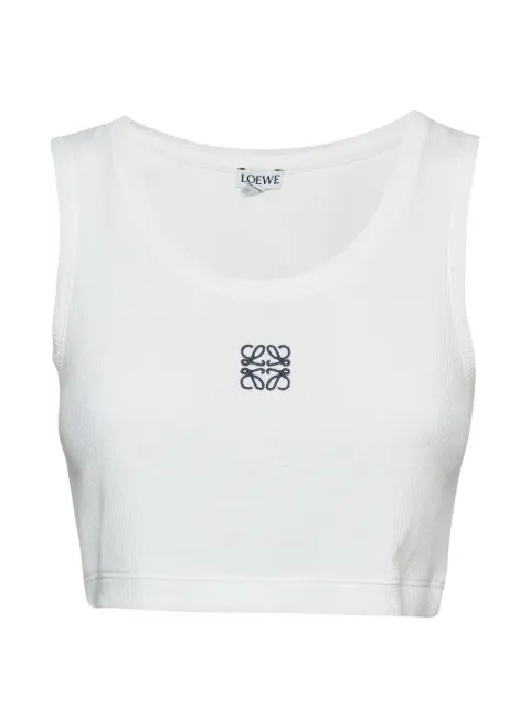 Loewe Pre-Owned Anagram ribbed knit tank top