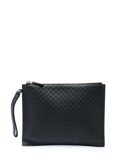 Gucci Pre-Owned 2000-2015 Microguccissima clutch bag