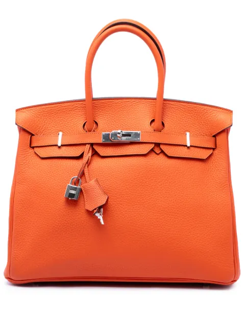 Hermès Pre-Owned 2012 Clemence Birkin Retourne 35 handbag