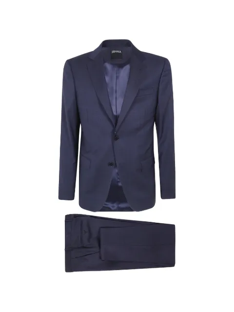 Zegna single-breasted wool suit