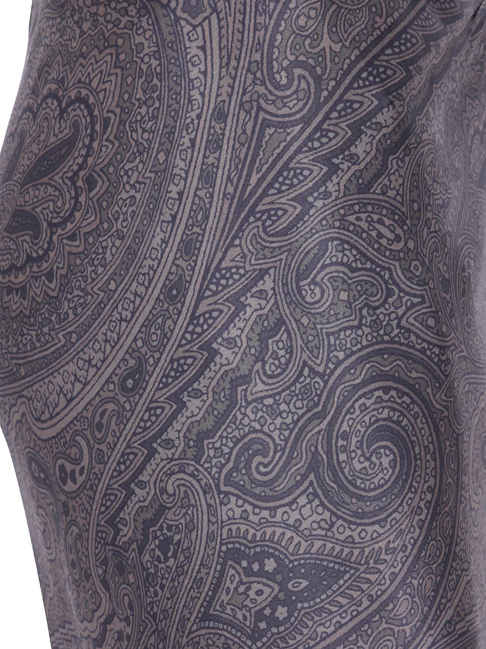 ETRO paisley-print midi skirt Paars