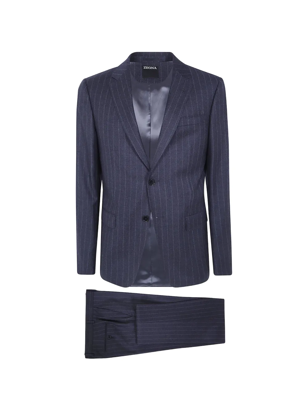 Zegna pinstripe single-breasted suit