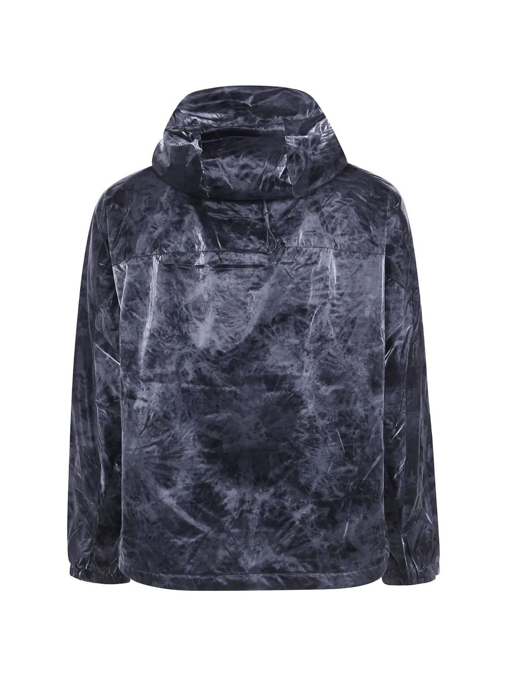 Y-3 By Yohji Yamamoto Vintage Jack met trekkoord en tie-dye-print Zwart