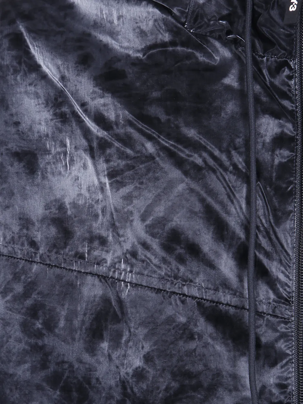Y-3 By Yohji Yamamoto Vintage Jack met trekkoord en tie-dye-print Zwart