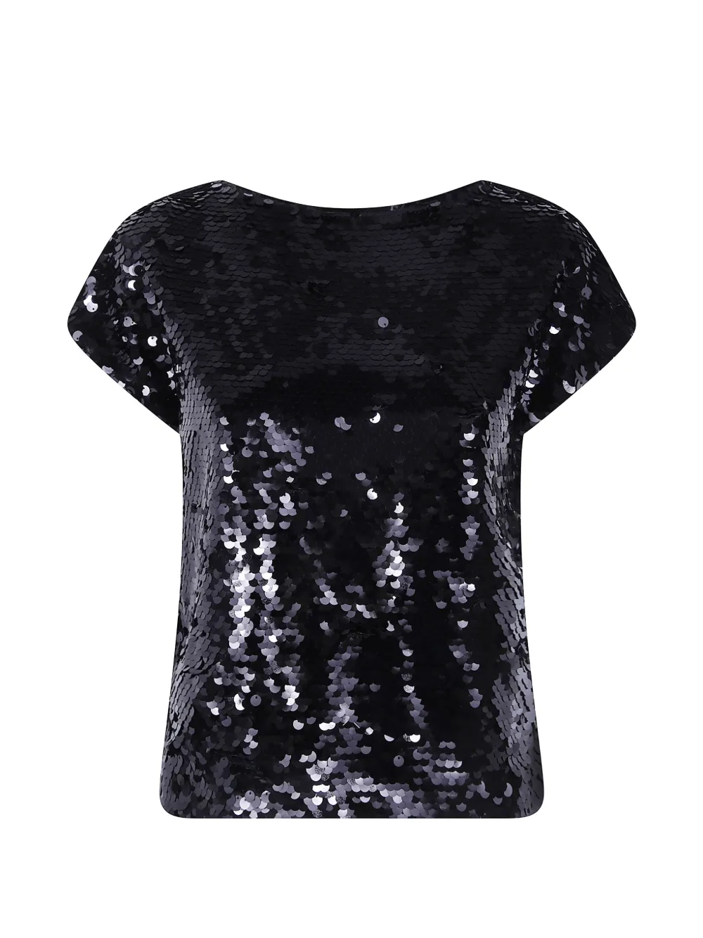 Alberta Ferretti Shirt met pailletten Zwart