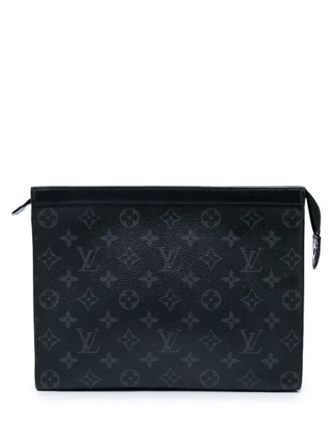 Louis Vuitton Pre-Owned 2018 Monogram Eclipse Pochette Voyage MM clutch bag