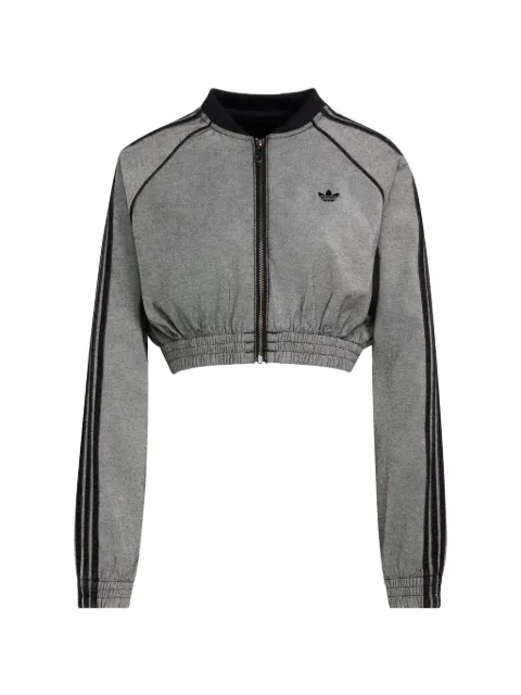 adidas SST cropped denim jacket