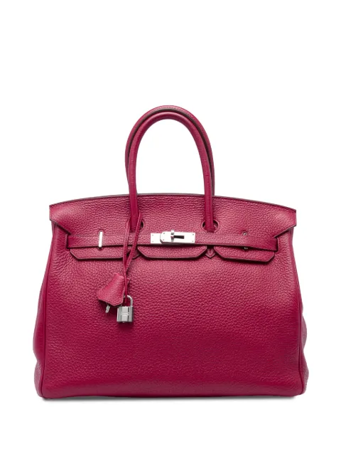 Hermès Pre-Owned 2010 Clemence Birkin Retourne 35 handbag