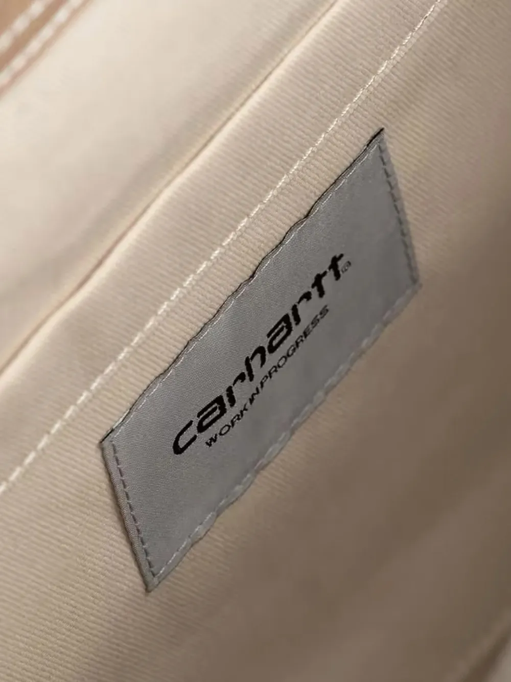 Carhartt WIP Blinkerfluid shopper met grafische print Bruin