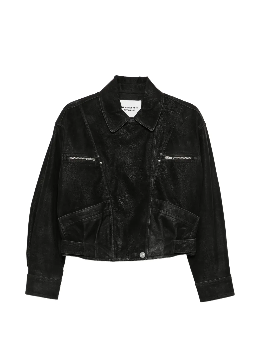 MARANT ÉTOILE Belma zip-detail panelled jacket - Nero