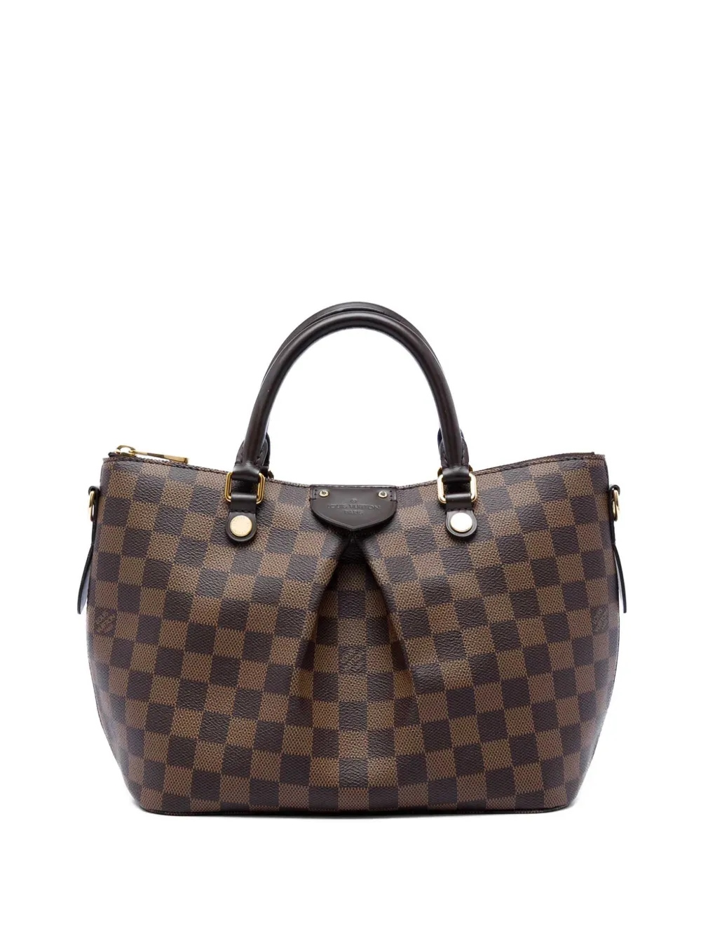Louis Vuitton Pre-Owned 2017 Damier Ebene Siena PM satchel - Brown