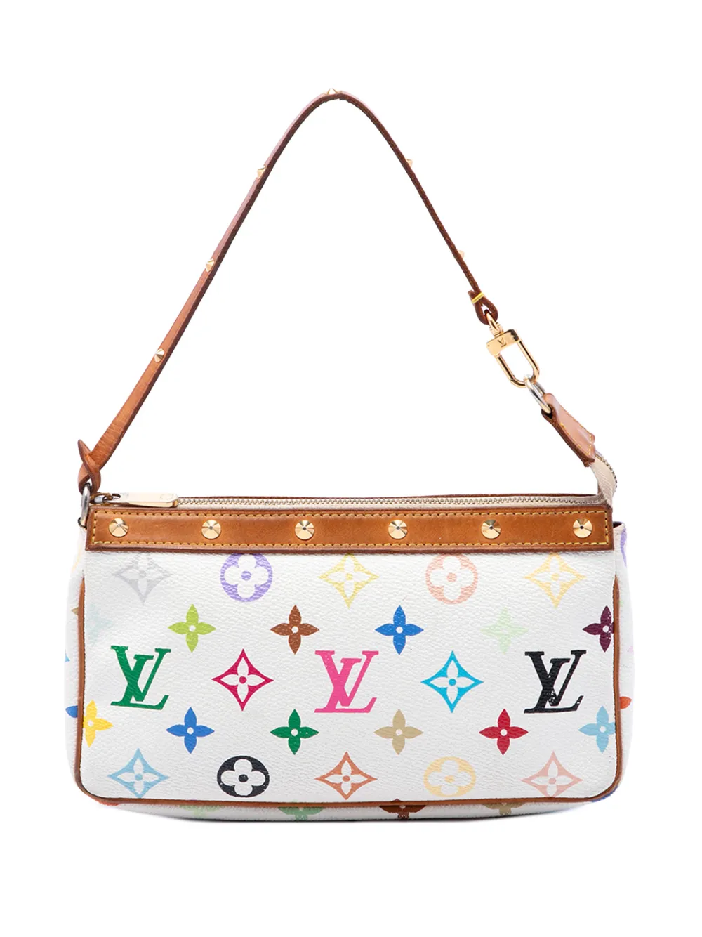 Louis Vuitton Pre-Owned 2004 Monogram Multicolore Pochette Accessoires shoulder bag - Bianco