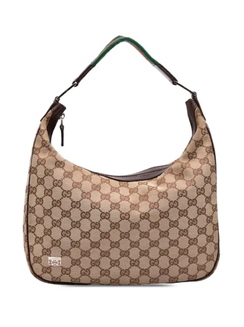 Gucci Pre-Owned bolsa de hombro Pop mediana de lona GG 2000-2015