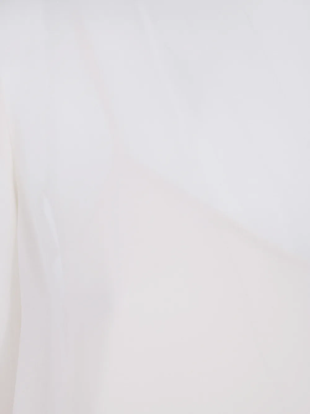 Semicouture Florinda blouse met striksluiting en kralenafwerking Wit