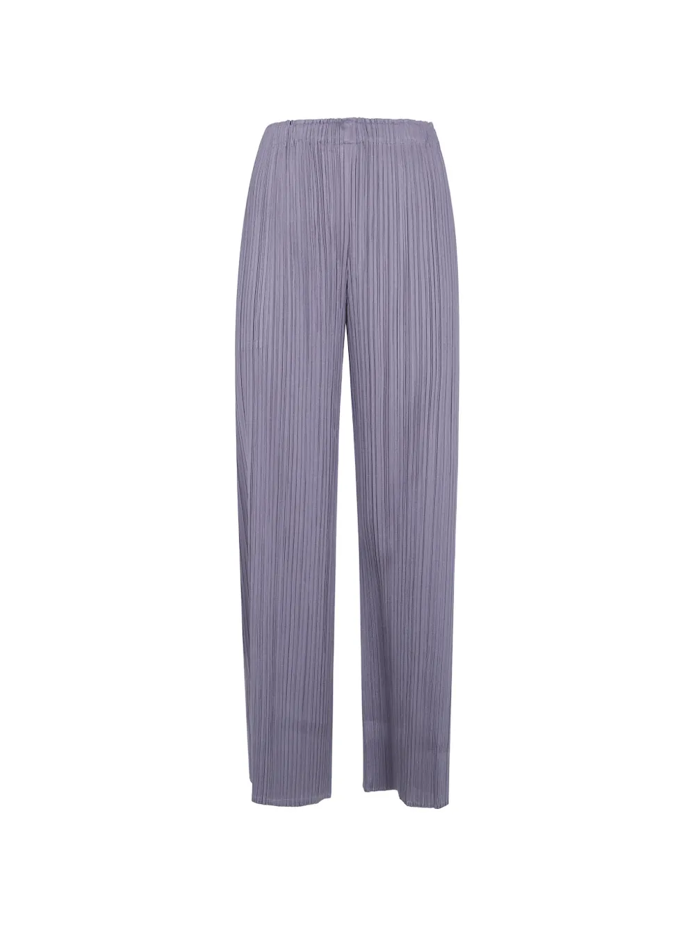 Pleats Please Issey Miyake pleated wide-leg trousers Paars
