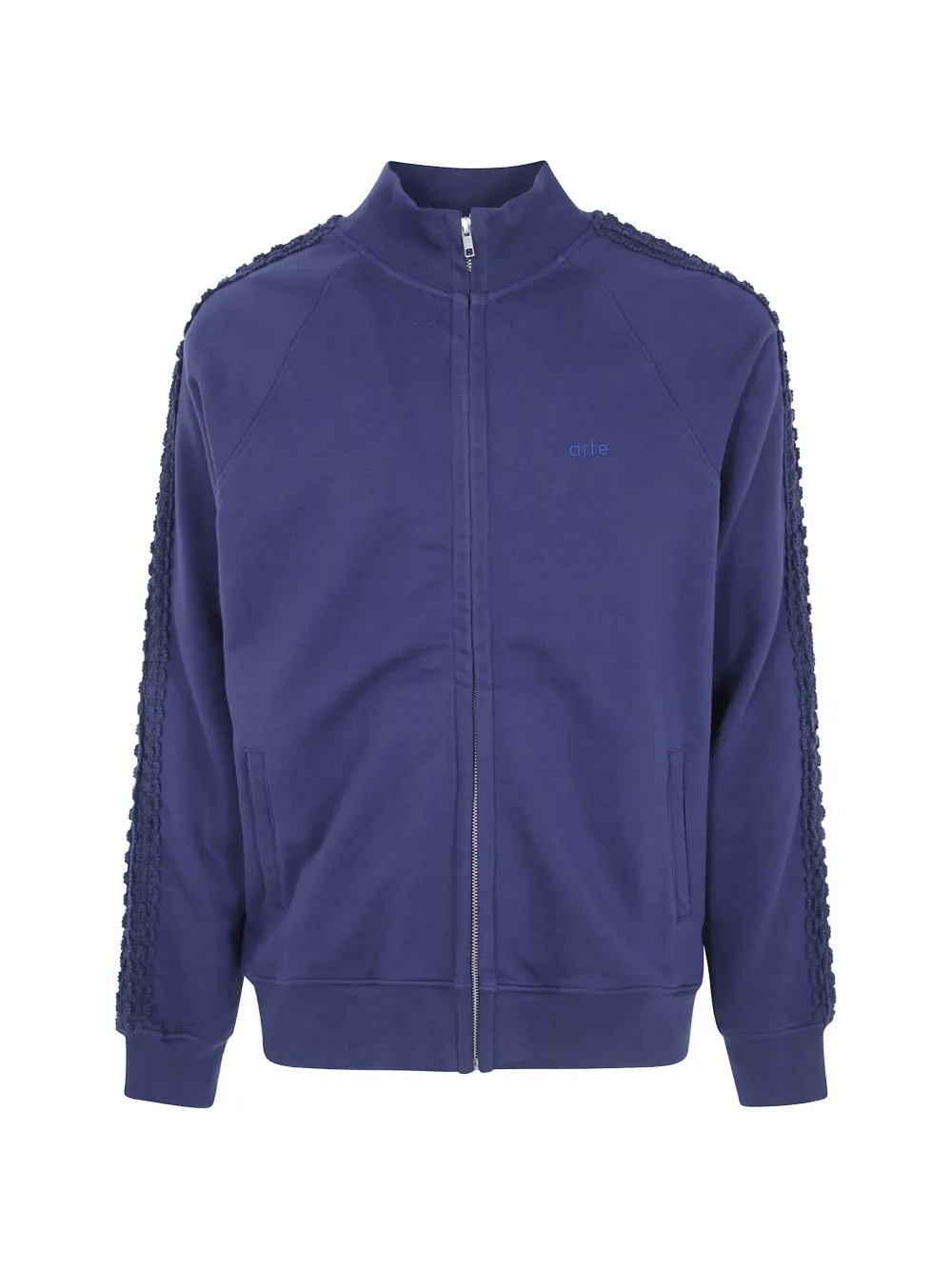 Arte Antwerp logo-embroidered zip-fastening jacket