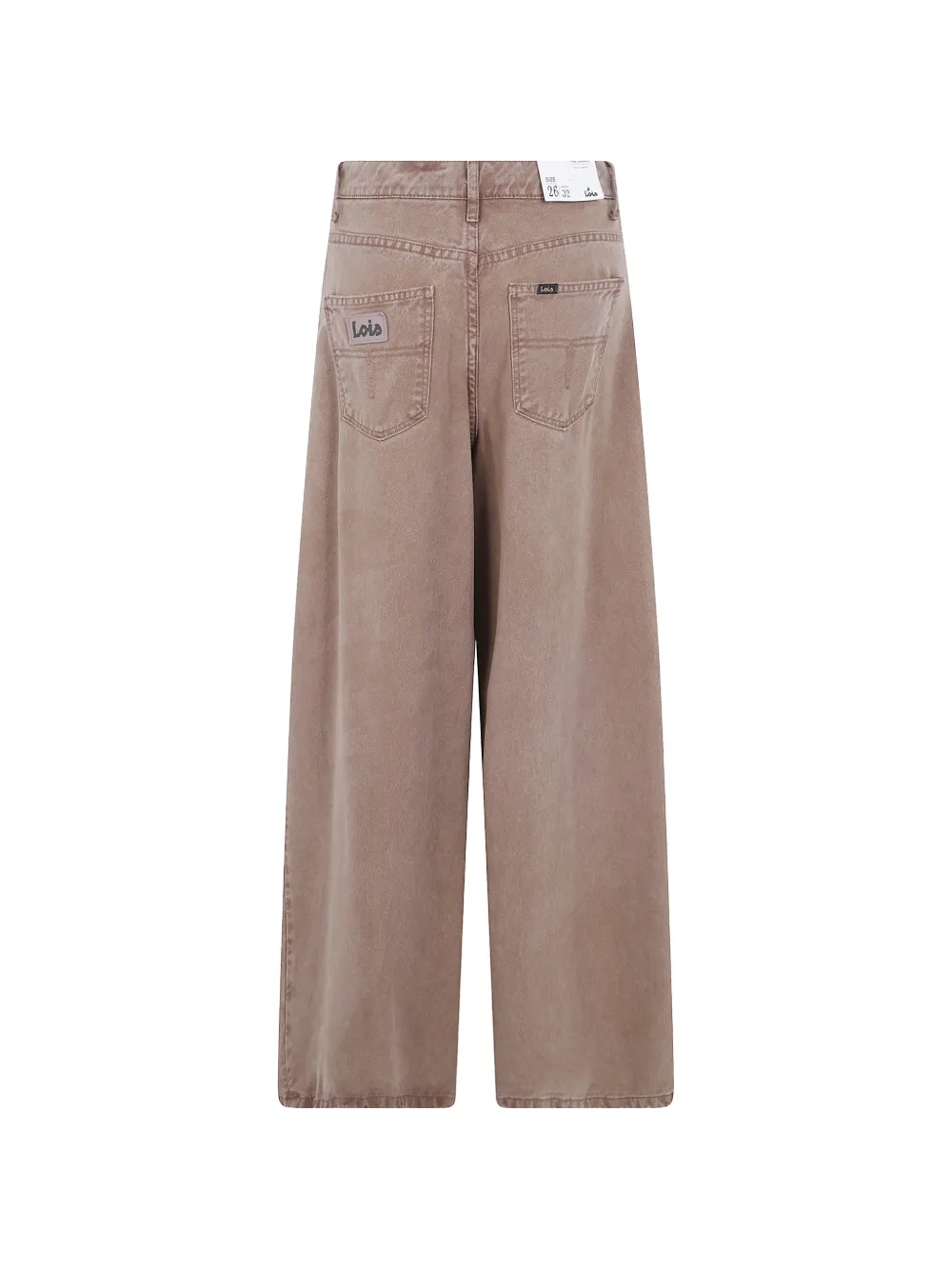 LOIS JEANS Aerea jeans met wijde pijpen Bruin