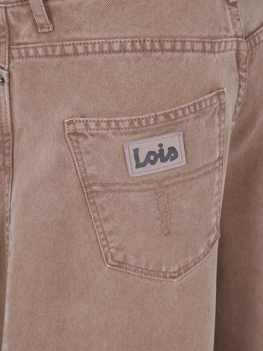 LOIS JEANS Aerea jeans met wijde pijpen Bruin