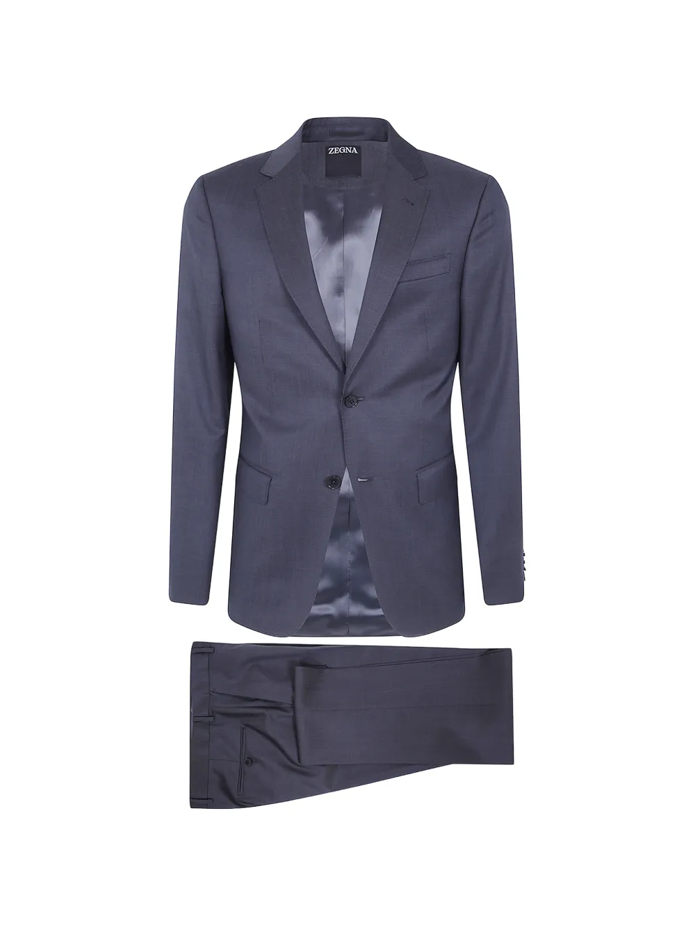 Zegna single-breasted wool suit