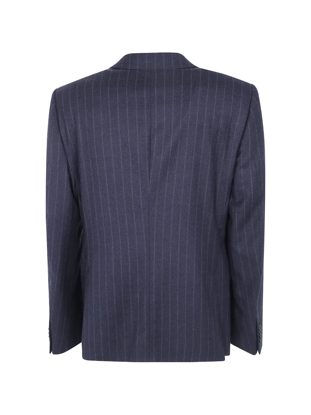 Zegna pinstripe-pattern wool suit Blauw
