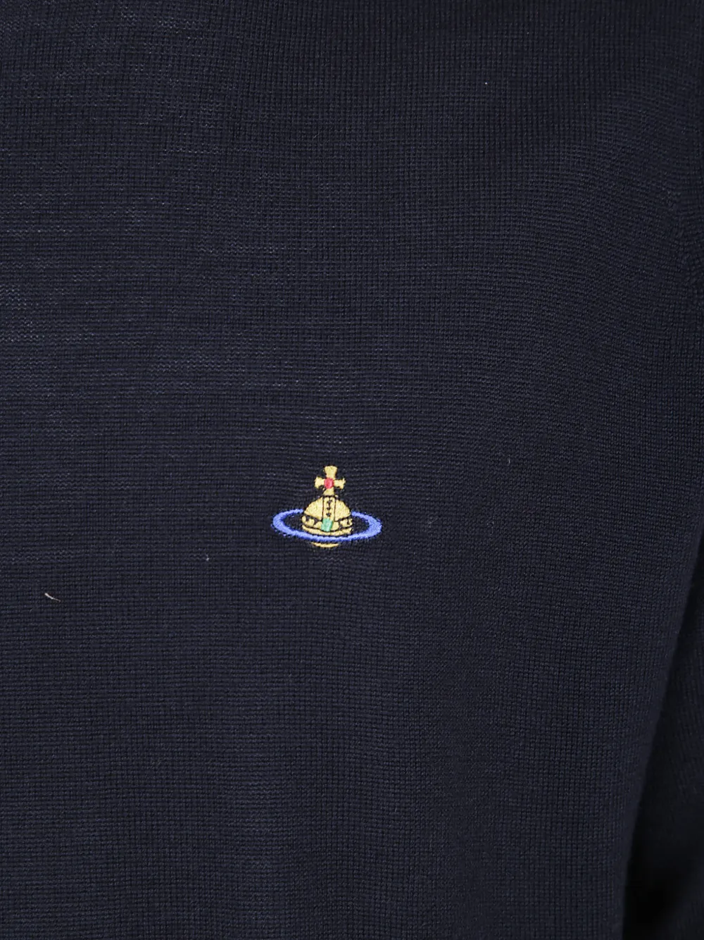 Vivienne Westwood Orb-embroidered sweater Zwart