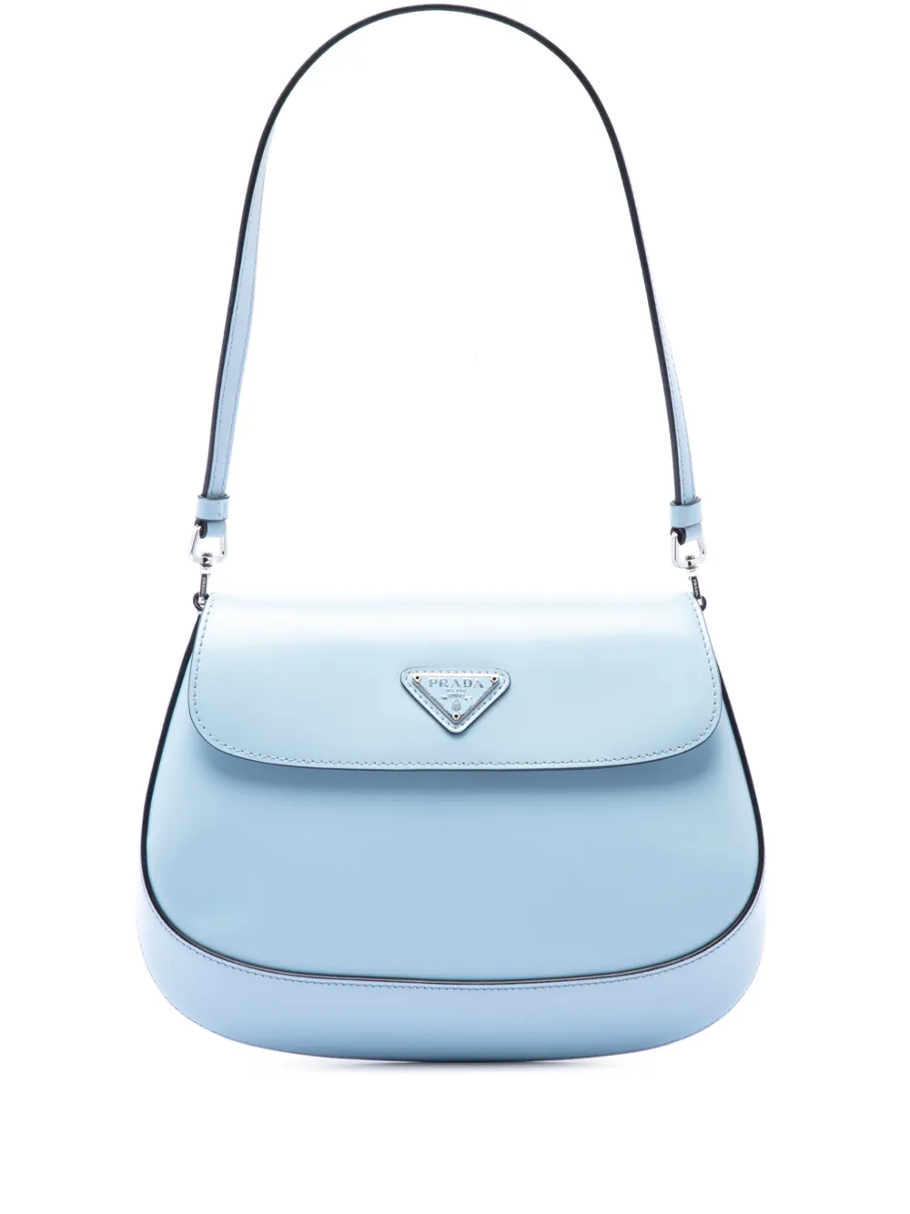 Prada Pre-Owned 2000-2013 Spazzolato Cleo Schultertasche - Blau
