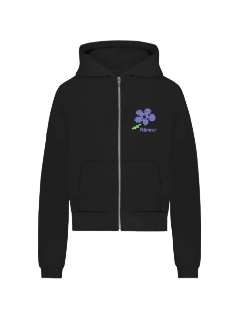 FLÂNEUR Pixel Flower hoodie