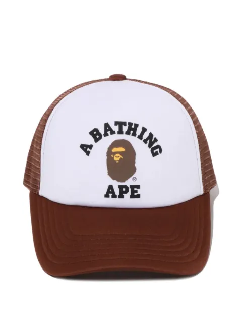 A BATHING APE® Ape Head mesh-panel trucker cap