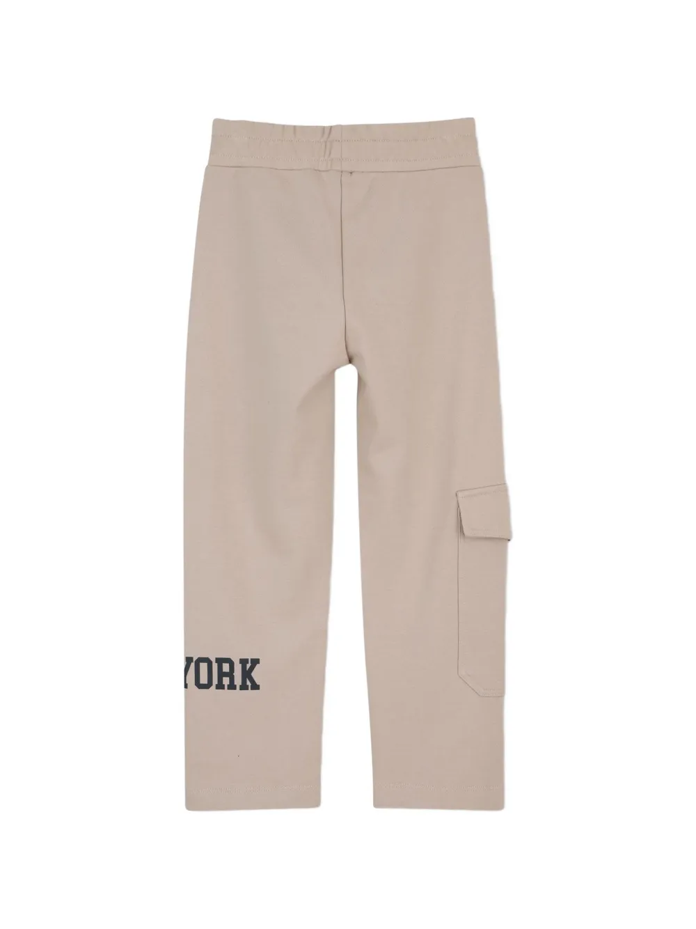Dkny Kids Trainingsbroek met logoprint Beige