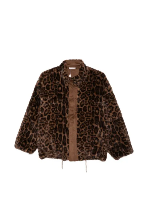 Paper Lace leopard-print jacket
