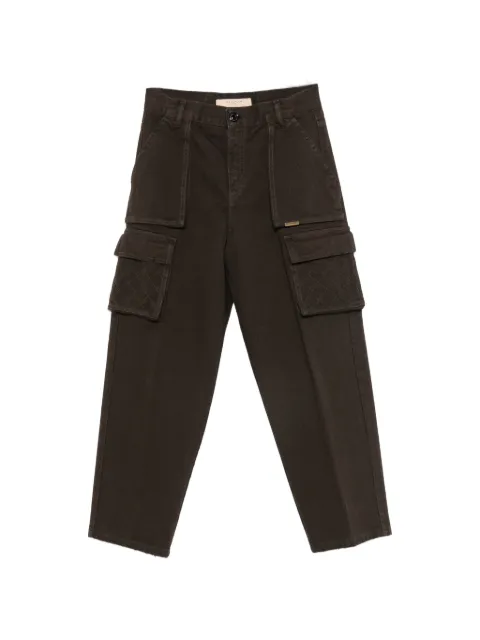 YES LONDON quilted-pocket cargo pants