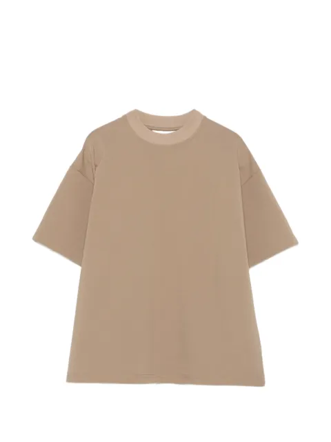 YES LONDON logo-patch T-shirt