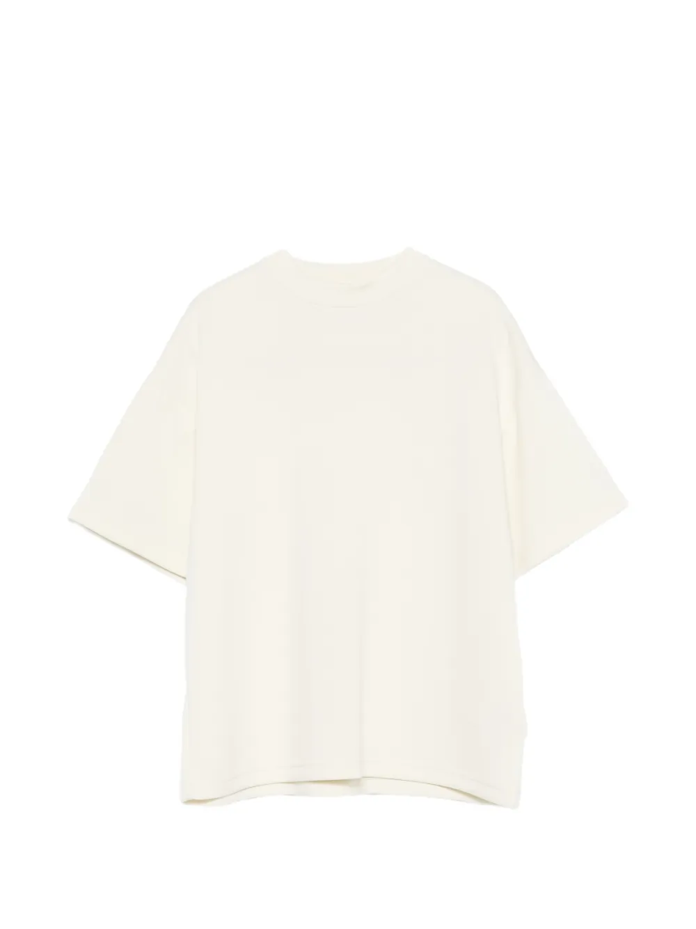 YES LONDON crew-neck T-shirt - Toni neutri